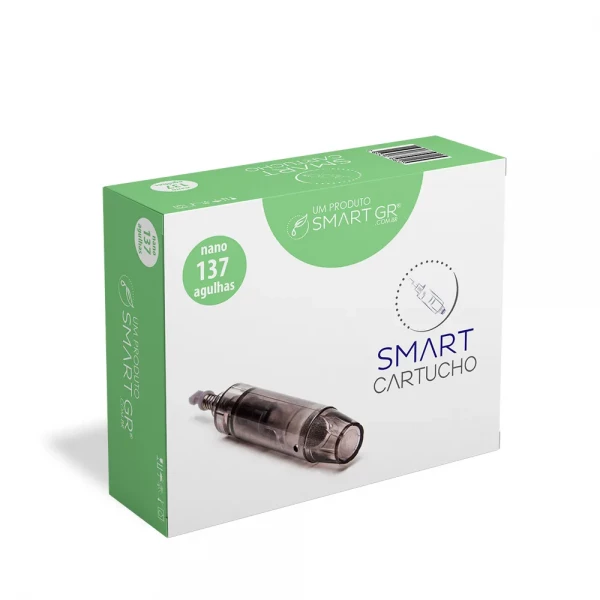 Cartucho Smart Derma Pen Preto 137 - Cx10 Smart GR