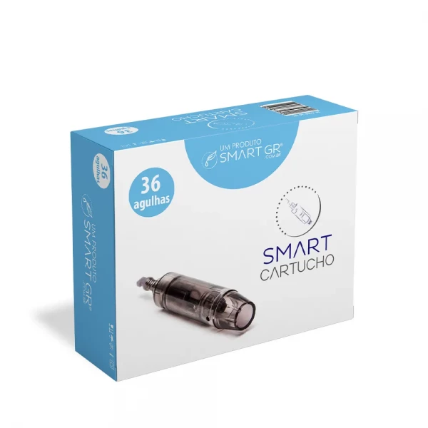 Cartucho Smart Derma Pen Preto 36 - Cx10 Smart GR 